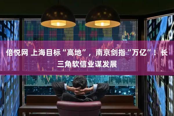 倍悦网 上海目标“高地”，南京剑指“万亿”！长三角软信业谋发展