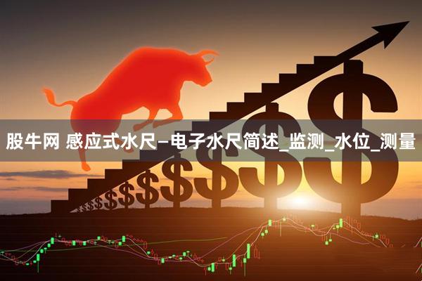 股牛网 感应式水尺—电子水尺简述_监测_水位_测量